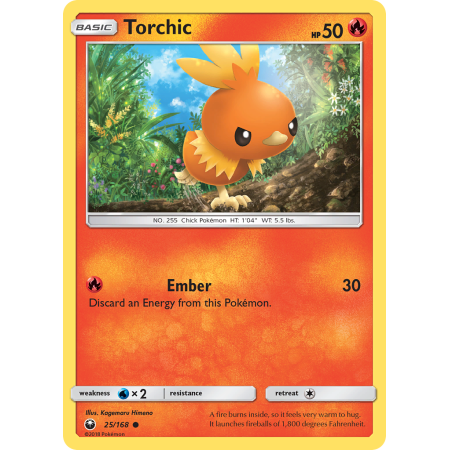 Torchic (Reverse Holo)