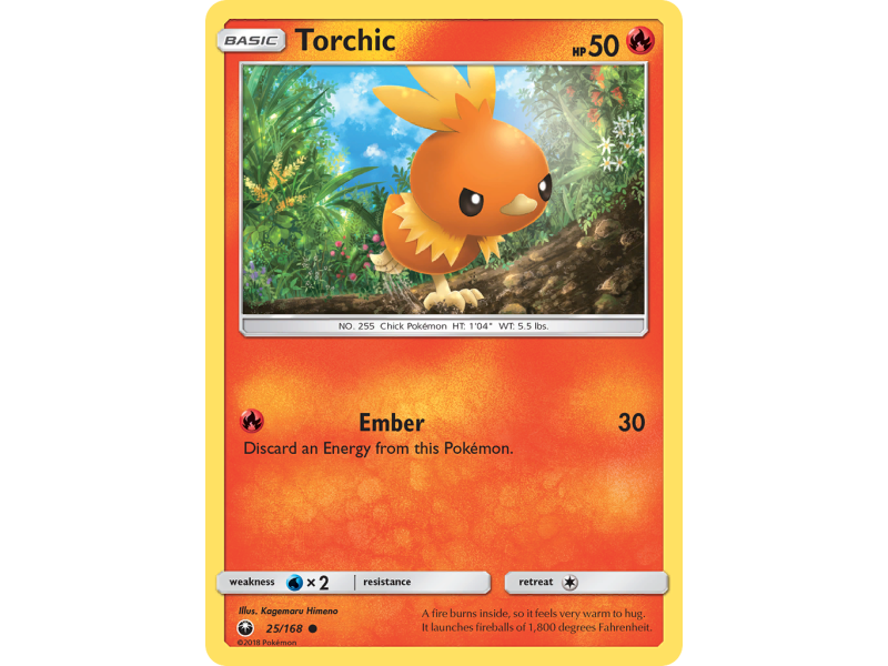 Torchic (Reverse Holo)