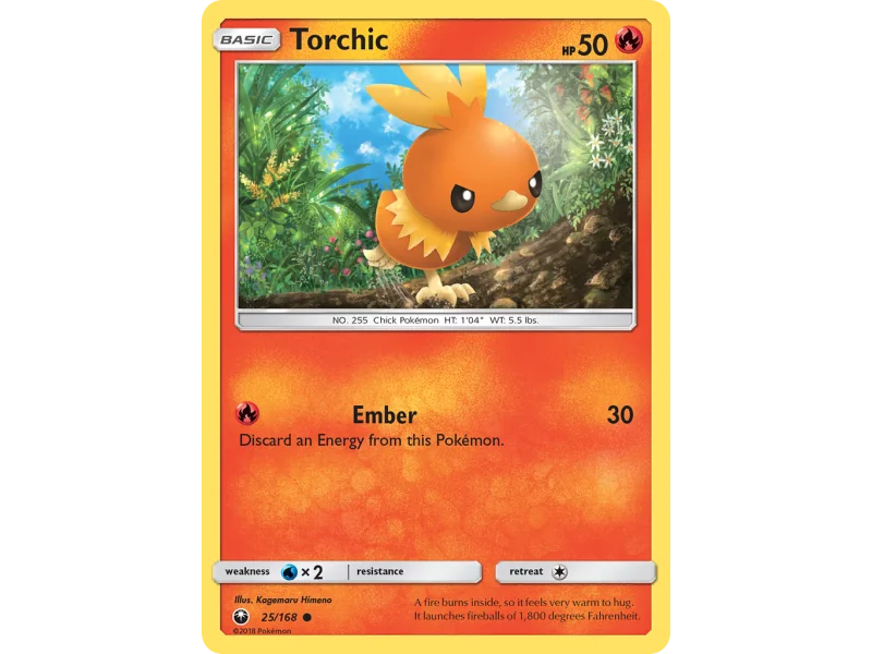 Torchic (Reverse Holo)