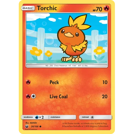 Torchic (Reverse Holo)