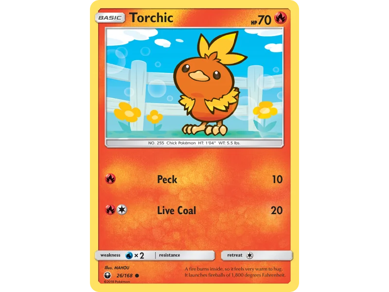 Torchic (Reverse Holo)