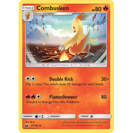 Combusken (Reverse Holo)