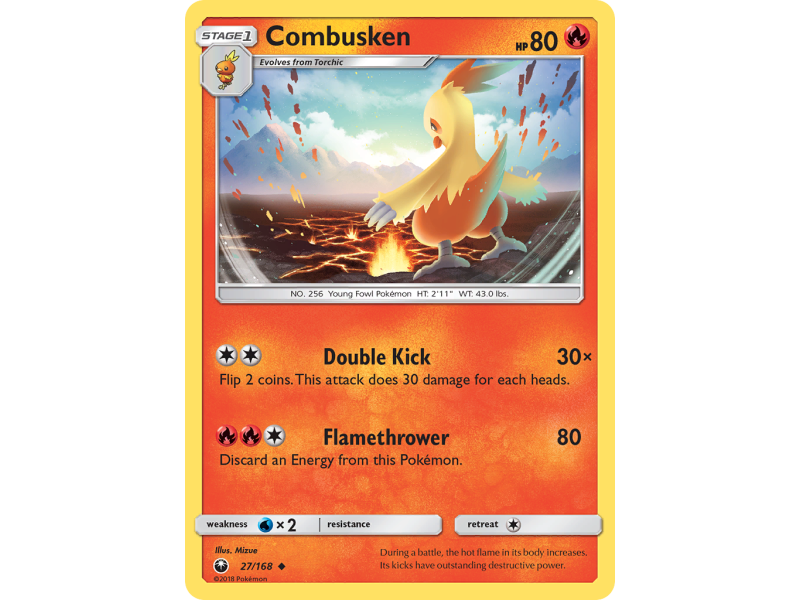 Combusken (Reverse Holo)