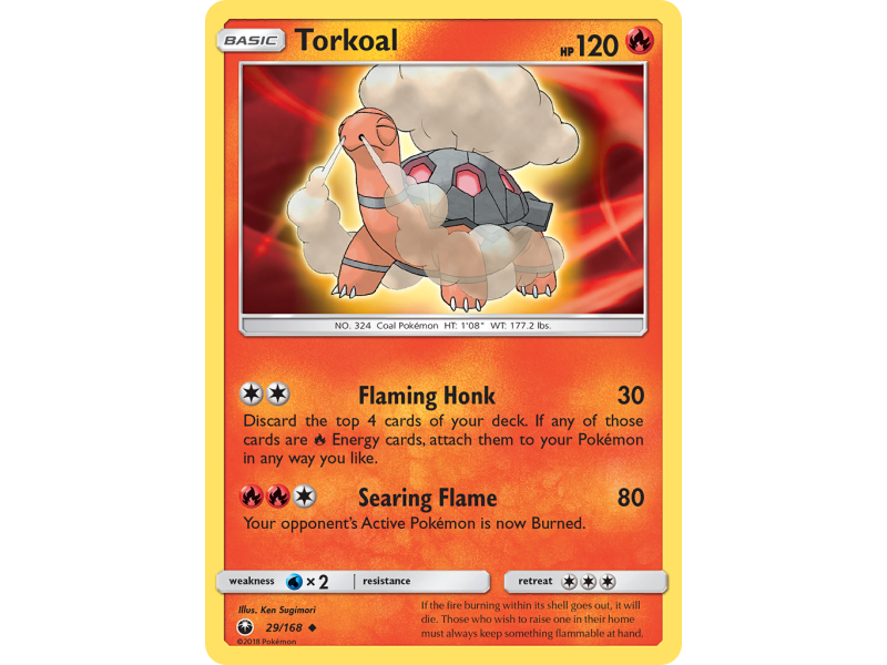 Torkoal (Reverse Holo)