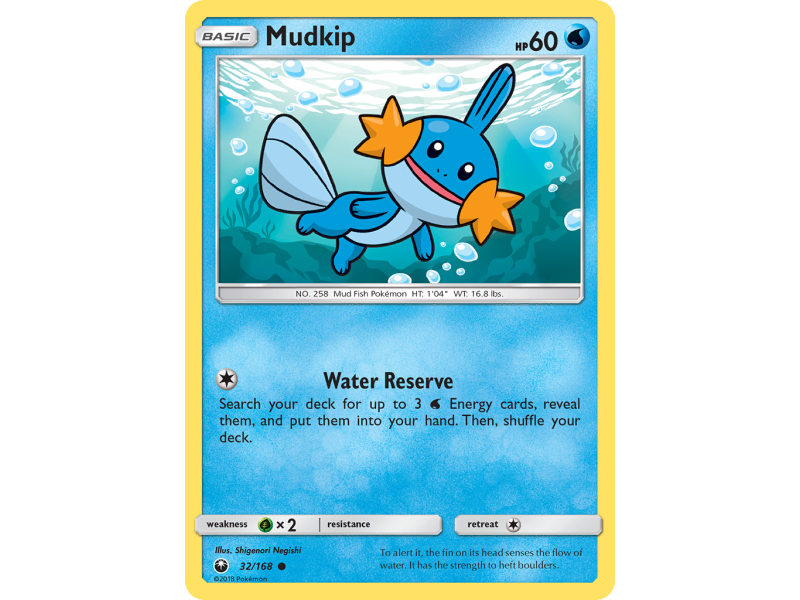 Mudkip (Reverse Holo)