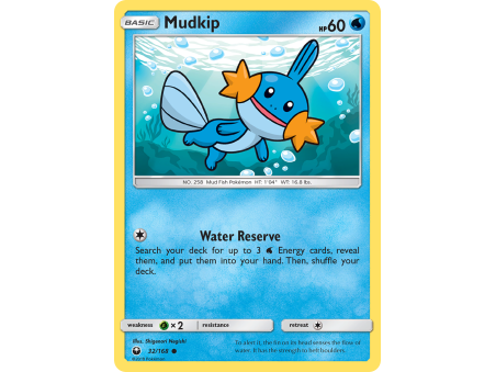 Mudkip (Reverse Holo)