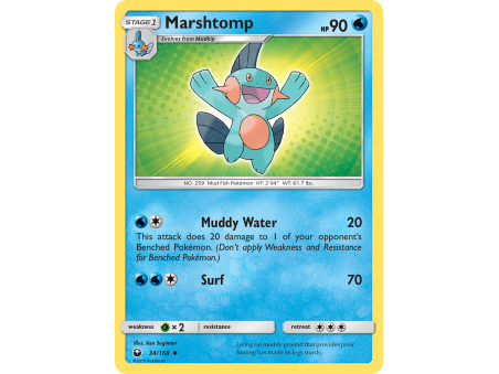 Marshtomp (Reverse Holo)