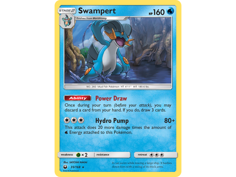 Swampert (Reverse Holo)
