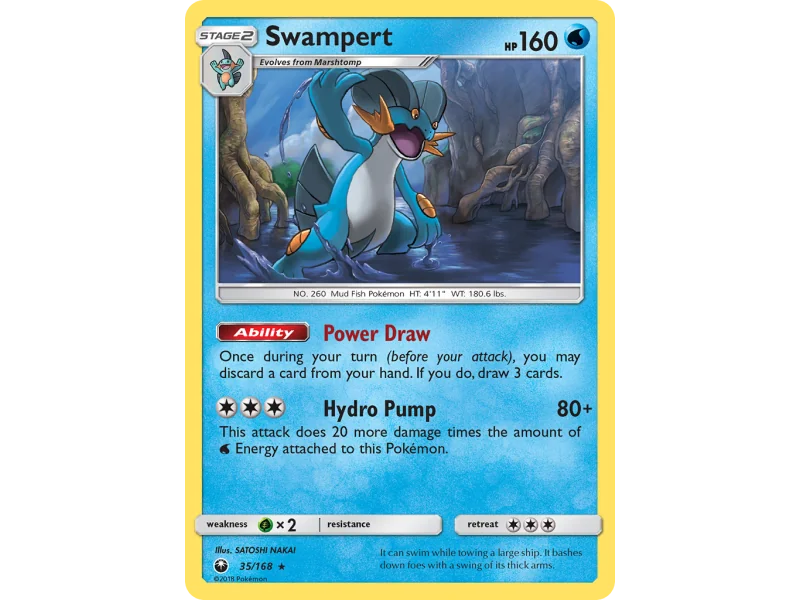 Swampert (Reverse Holo)