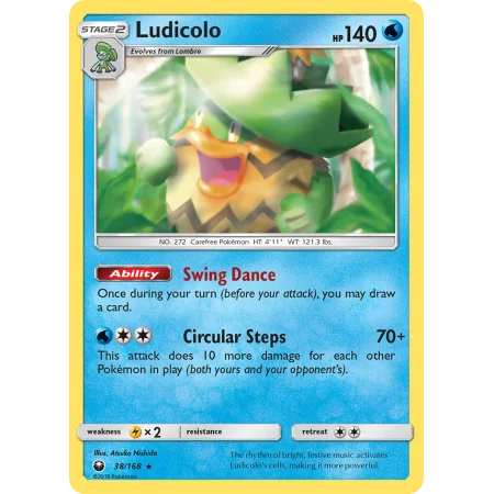 Ludicolo (Reverse Holo)