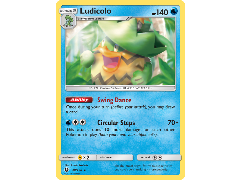 Ludicolo (Reverse Holo)