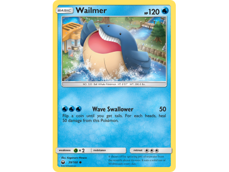Wailmer (Reverse Holo)