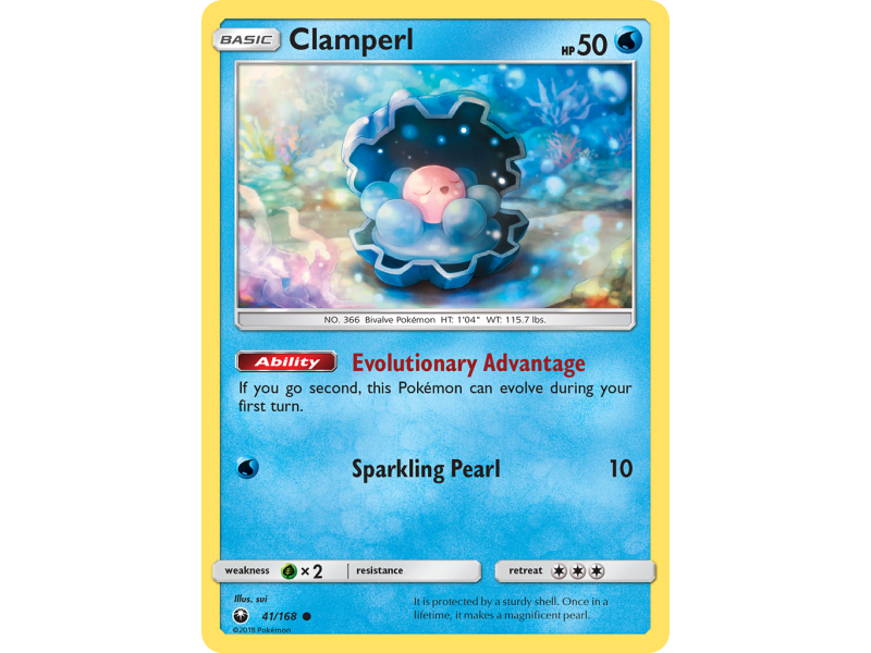 Clamperl (Reverse Holo)