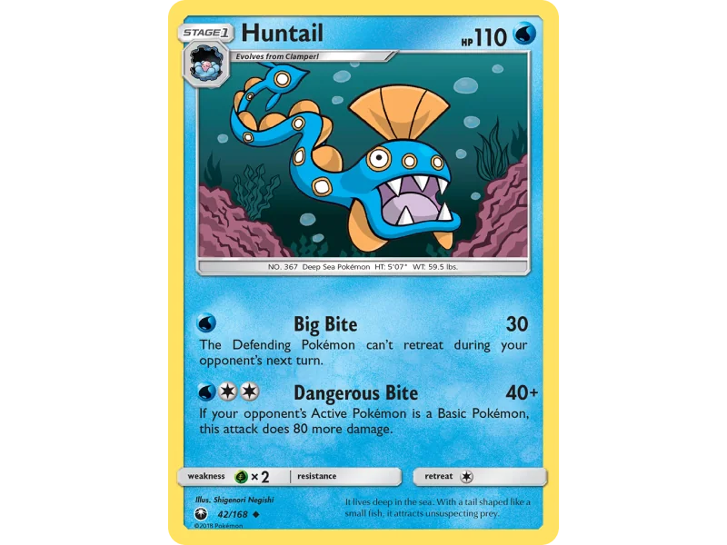 Huntail (Reverse Holo)