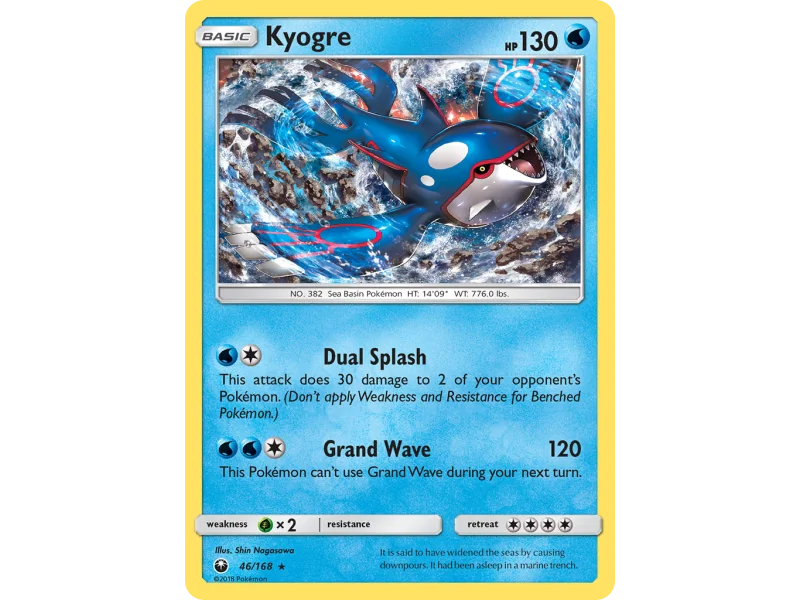 Kyogre (Reverse Holo)
