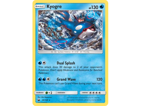 Kyogre (Reverse Holo)