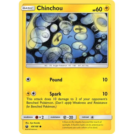 Chinchou (Reverse Holo)