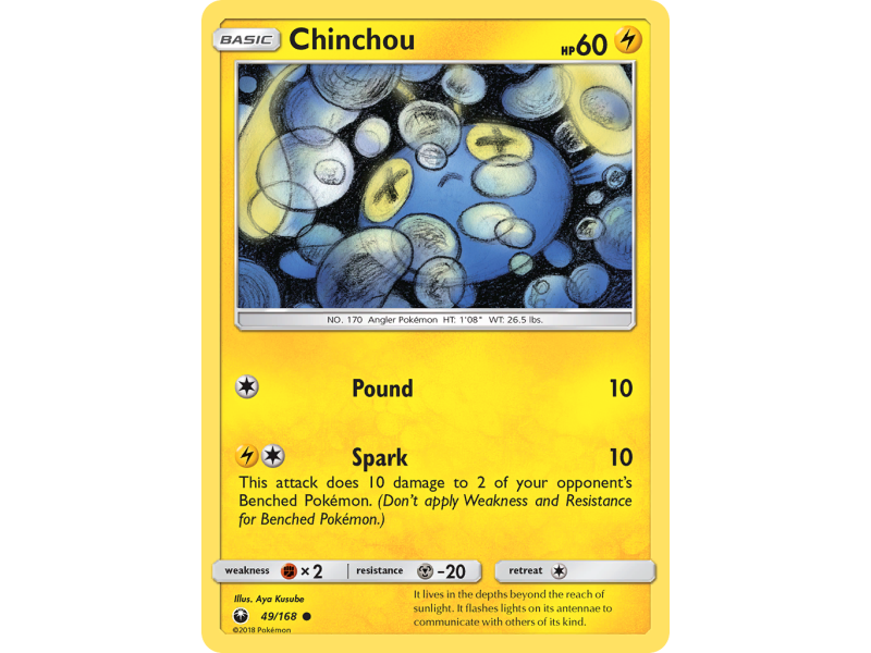 Chinchou (Reverse Holo)