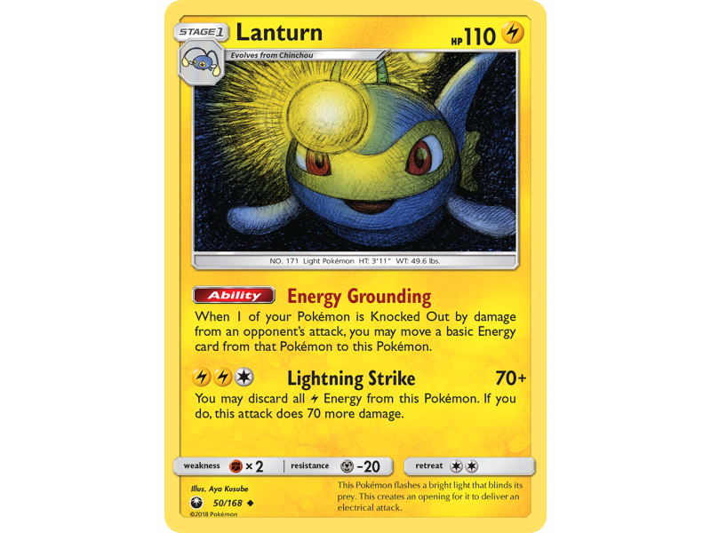 Lanturn (Reverse Holo)