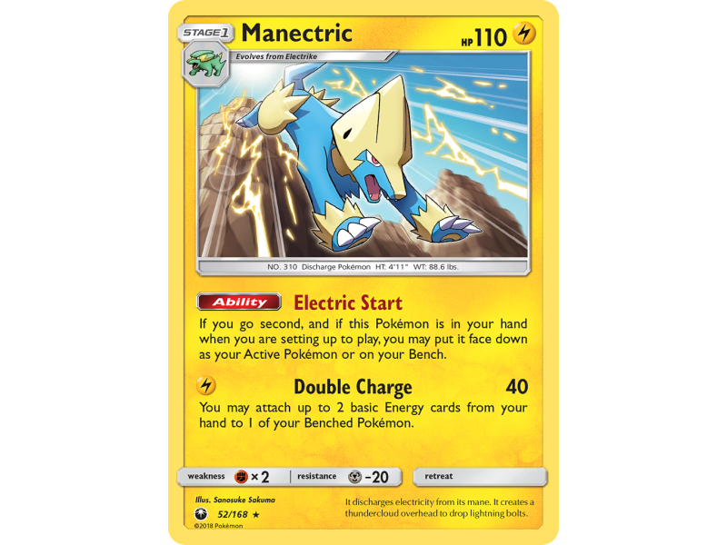 Manectric (Reverse Holo)