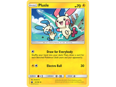 Plusle (Reverse Holo)