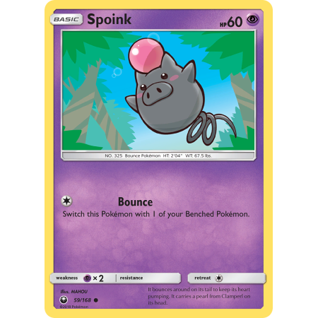 Spoink (Reverse Holo)