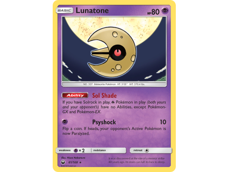 Lunatone (Reverse Holo)