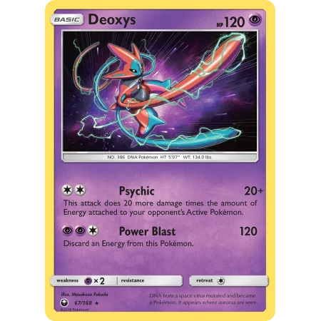 Deoxys (Reverse Holo)