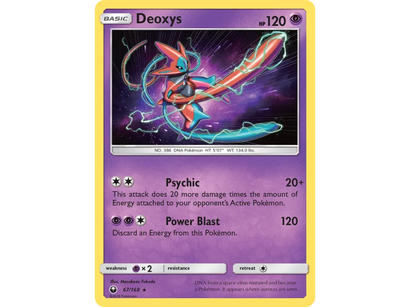 Deoxys (Reverse Holo)