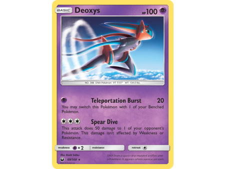 Deoxys (Reverse Holo)