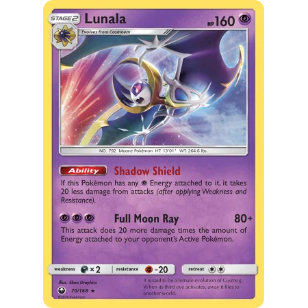 Lunala (Reverse Holo)