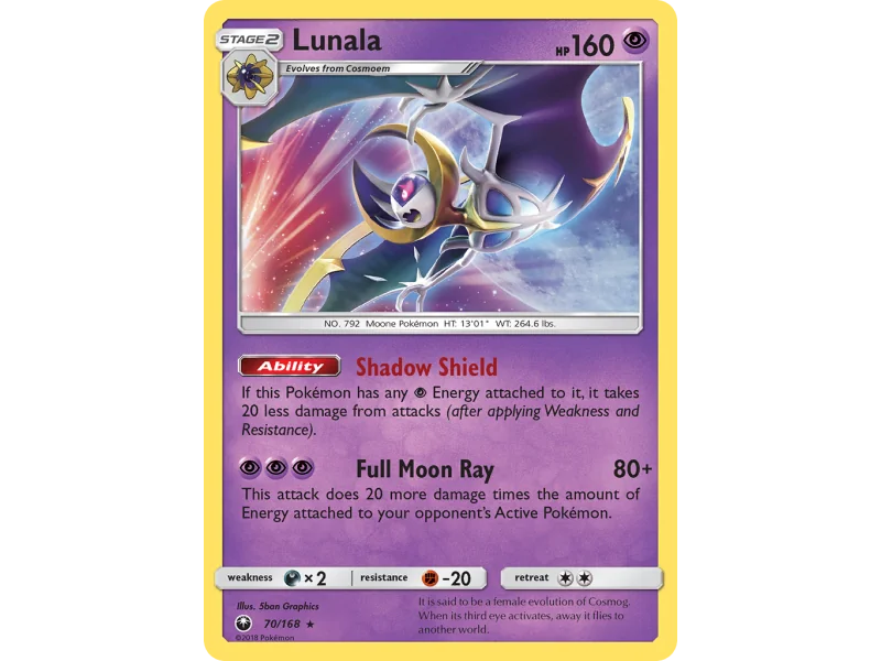 Lunala (Reverse Holo)