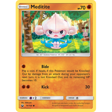 Meditite (Reverse Holo)
