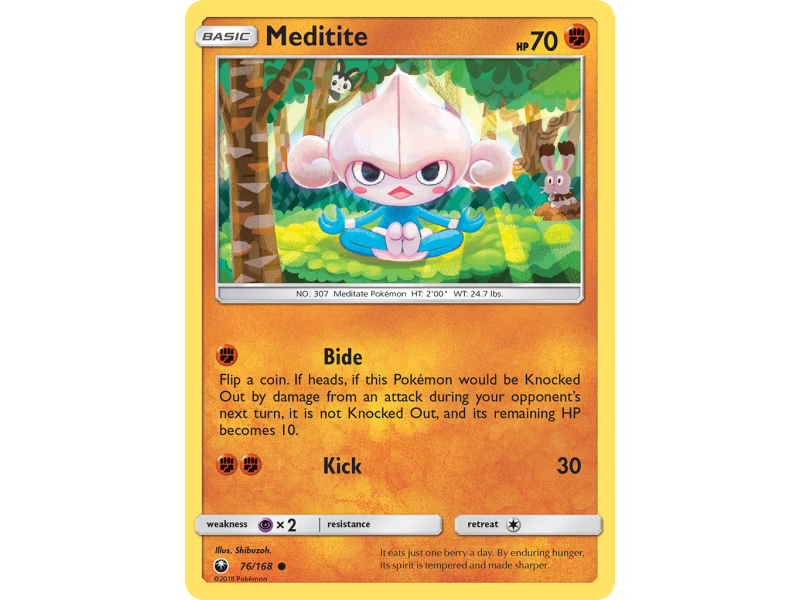Meditite (Reverse Holo)