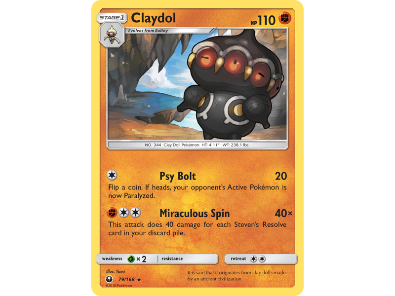 Claydol (Reverse Holo)