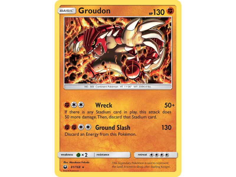 Groudon (Holo)