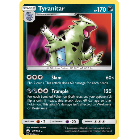 Tyranitar (Reverse Holo)