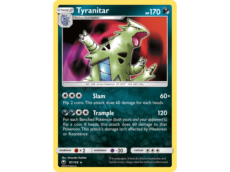 Tyranitar (Reverse Holo)