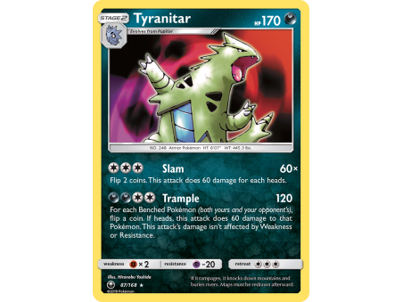 Tyranitar (Reverse Holo)