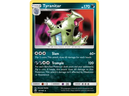 Tyranitar (Reverse Holo)
