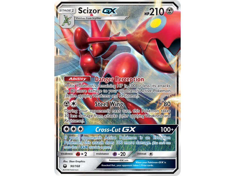 Scizor-GX (Holo)