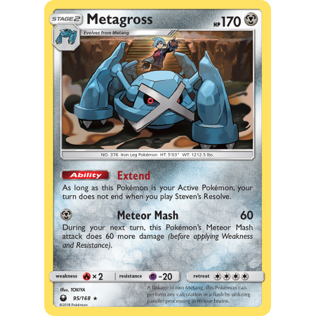 Metagross (Reverse Holo)