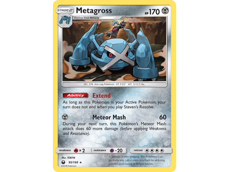 Metagross (Reverse Holo)