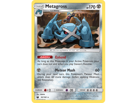 Metagross (Reverse Holo)