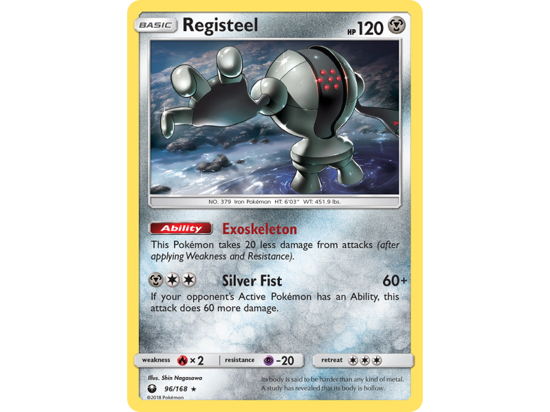 Registeel (Reverse Holo)