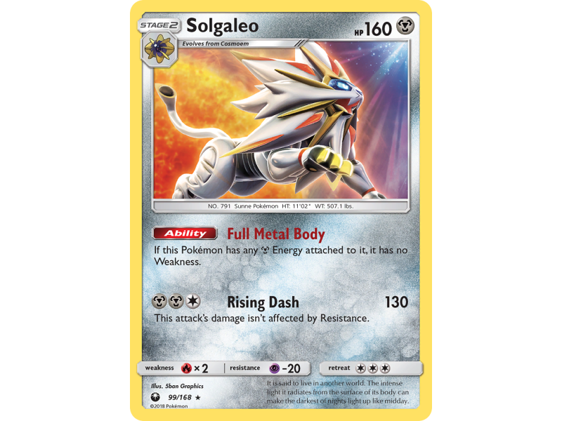 Solgaleo (Reverse Holo)