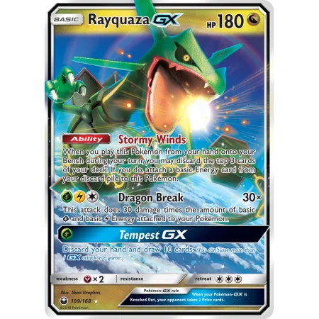 Rayquaza-GX (Holo)