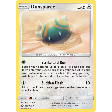 Dunsparce (Reverse Holo)