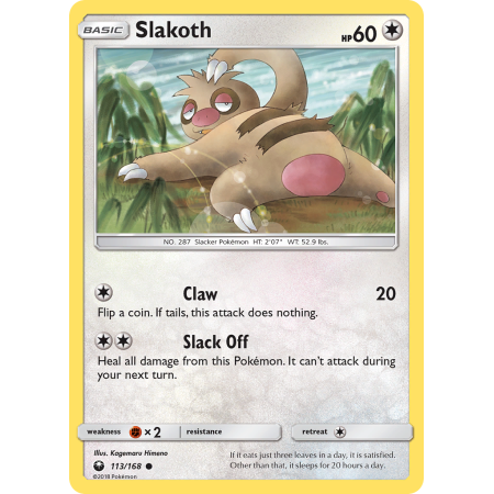Slakoth (Reverse Holo)