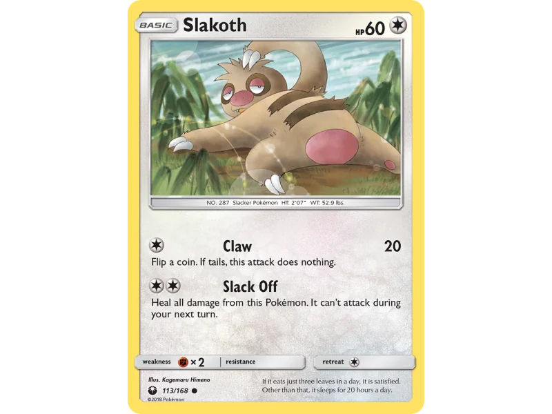 Slakoth (Reverse Holo)